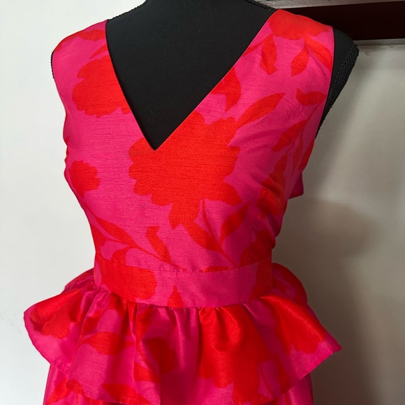 ♠️Kate Spade ♠️ Pink and Red Sleeveless Dress - Picture 3 of 5